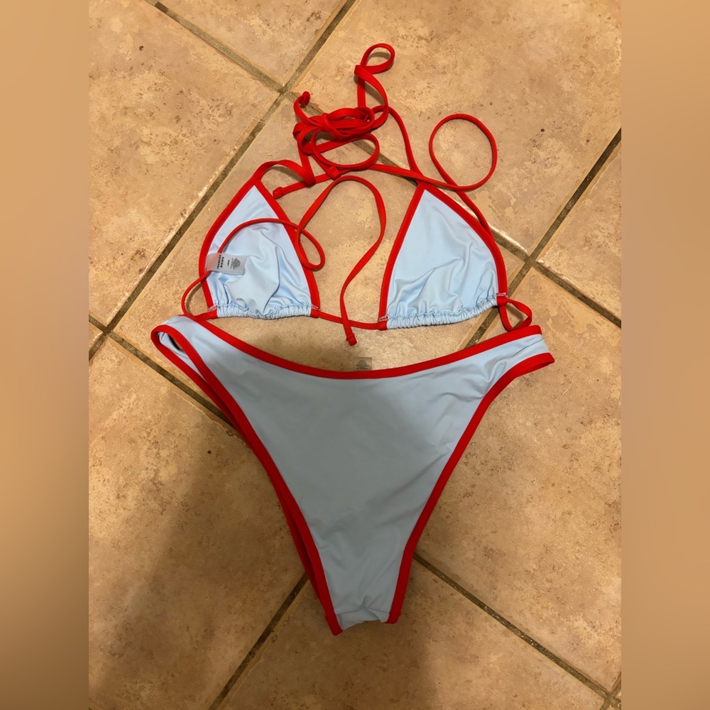 Nick String Triangle Bikini - image 6